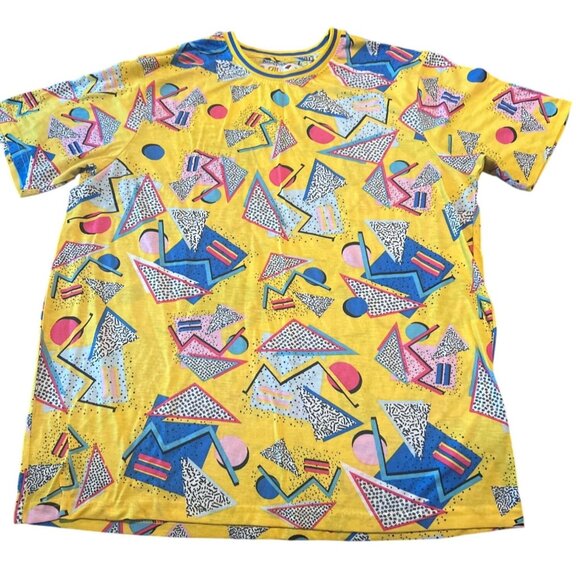 Vintage Fresh Prince of Bell Aire Geometric 90s  "Oh Snap!" Graphic T-Shirt  L - Picture 1 of 6